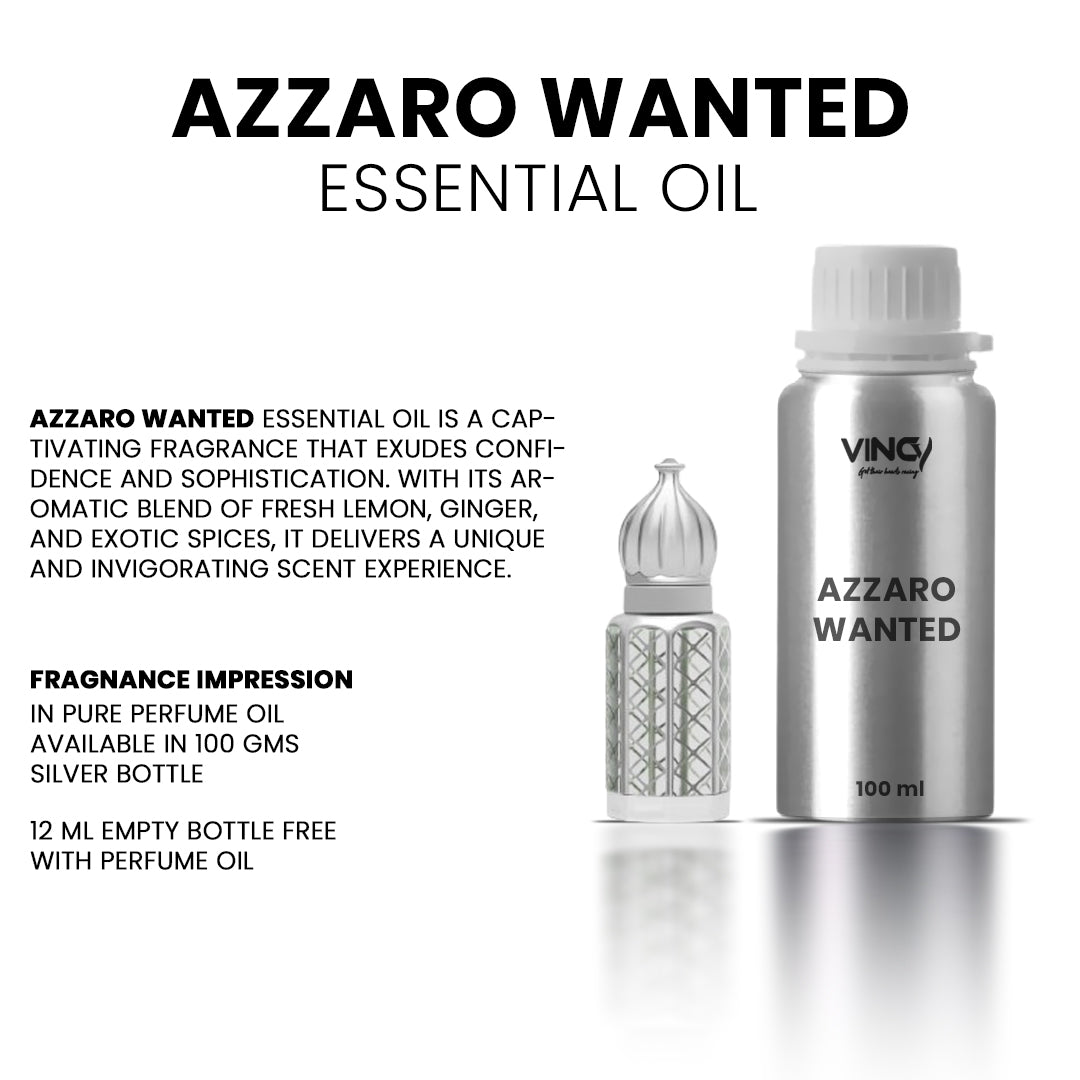 Azzaro Wanted Essential Oil (12 M.L)