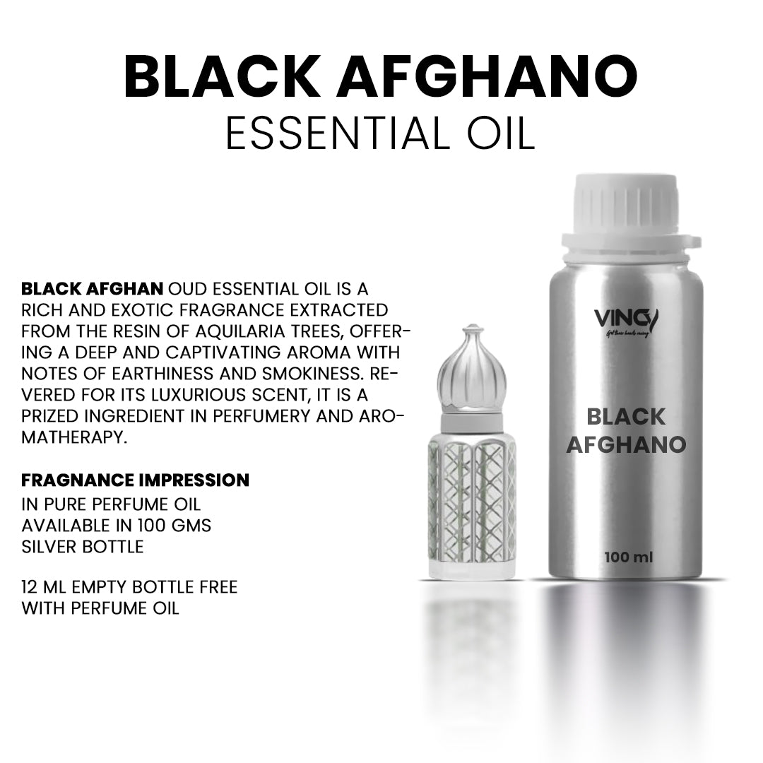 Black Afghano Essential Oil (12 M.L)