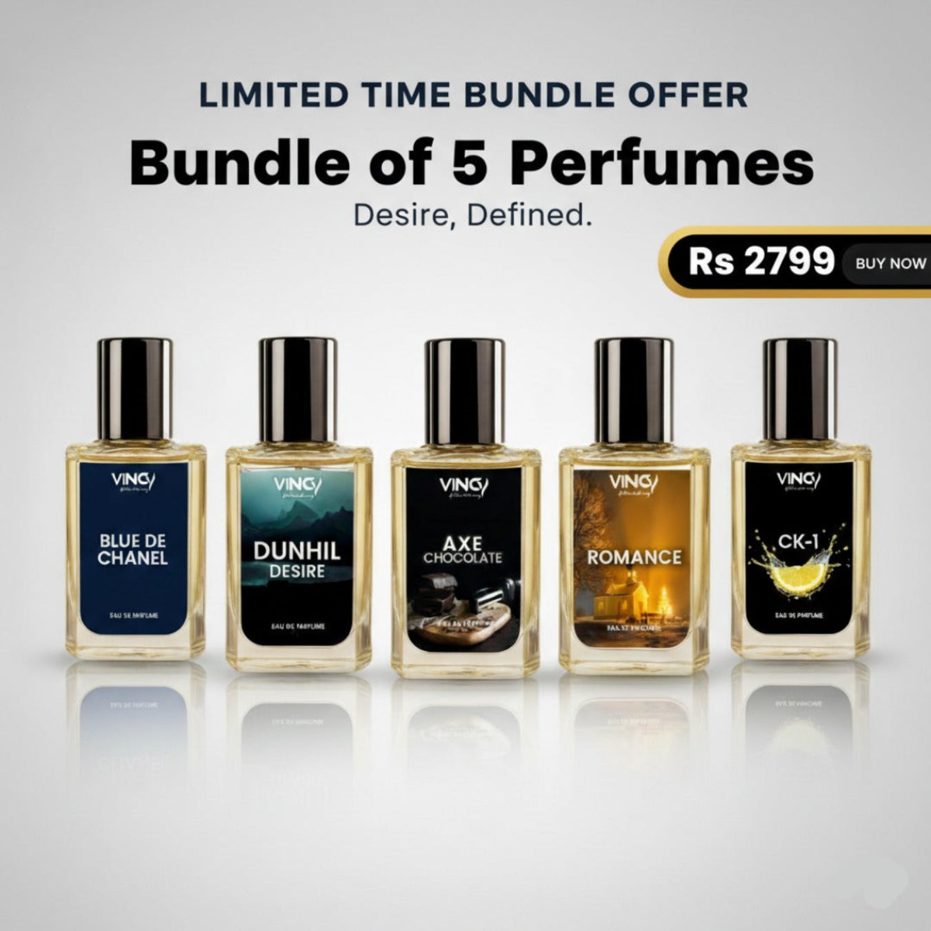 Bundle Of 5 Perfumes