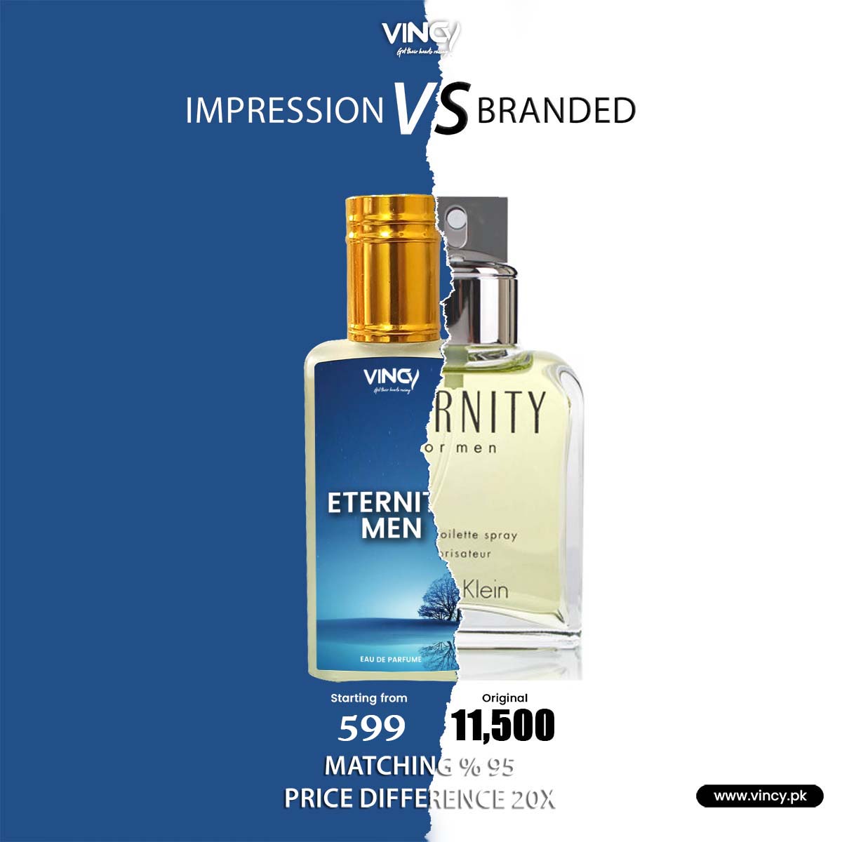 "Eternity Men: Comparing the Original to Affordable Impressions"